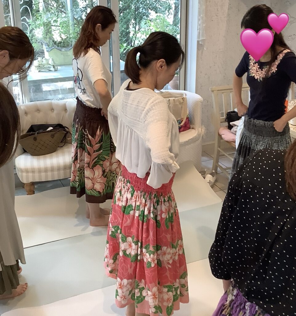 フラダンスワークショップしました